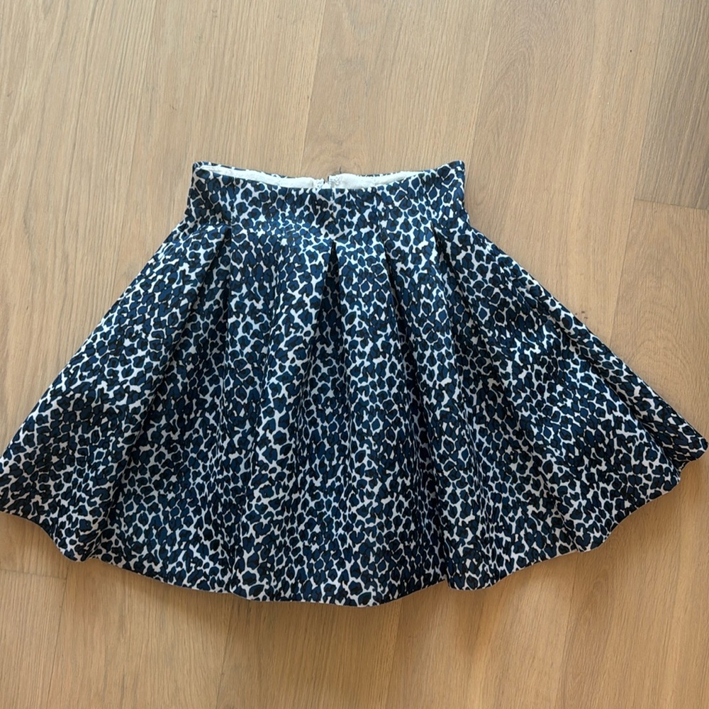 Maje cheetah skirt